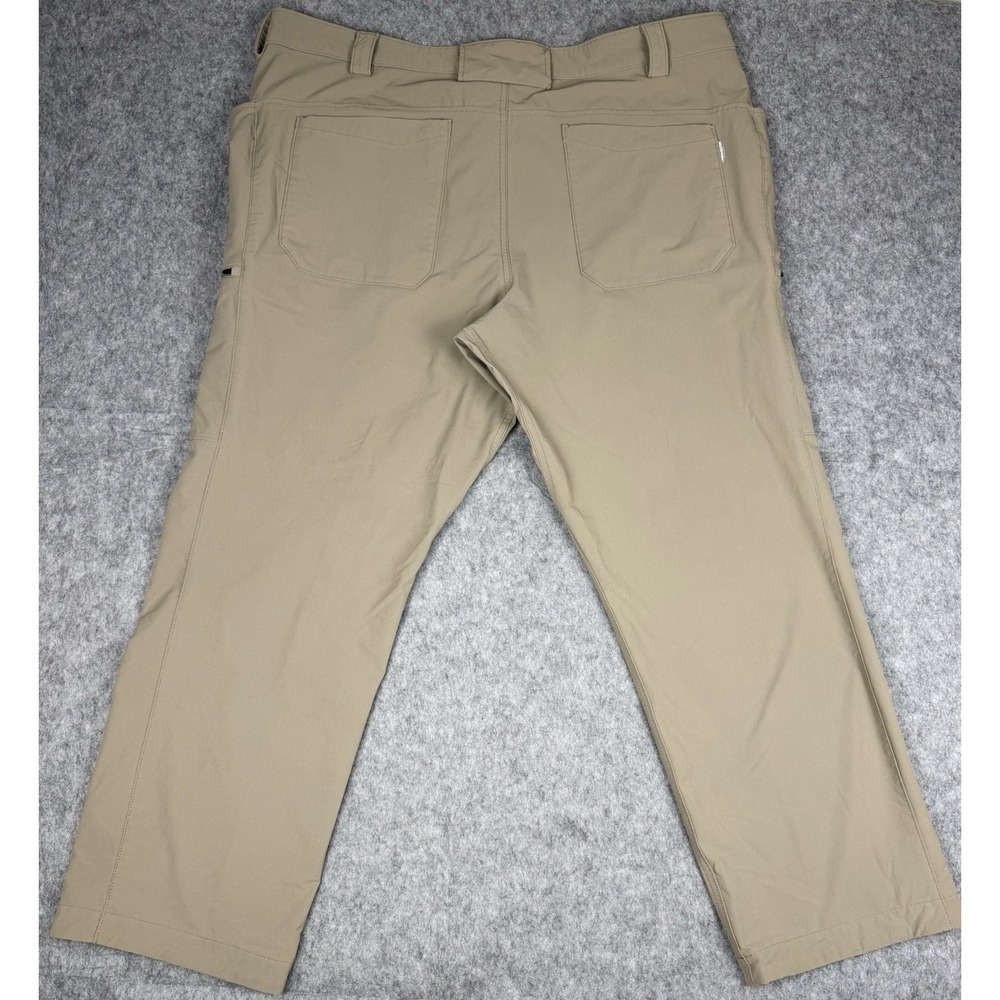 Duluth Trading Pants Mens 46x32 Tan Flexpedition Relaxed Fit Stretch Hiking EUC - Picture 13 of 14